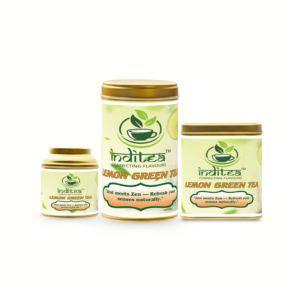Feel the Zesty Freshness & Clean Wellness Boost – Inditea’s Lemon Green Tea